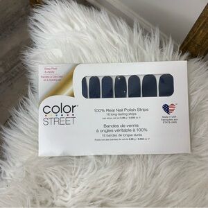 Blue In Peru Color Street Dry Nail Polish